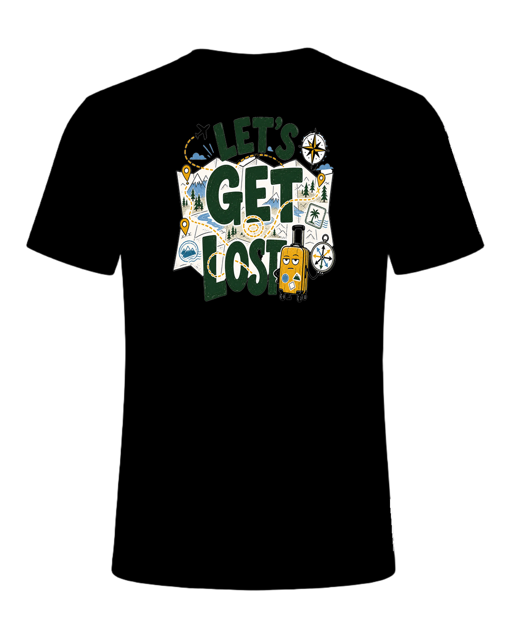LET'S GET LOST — Black