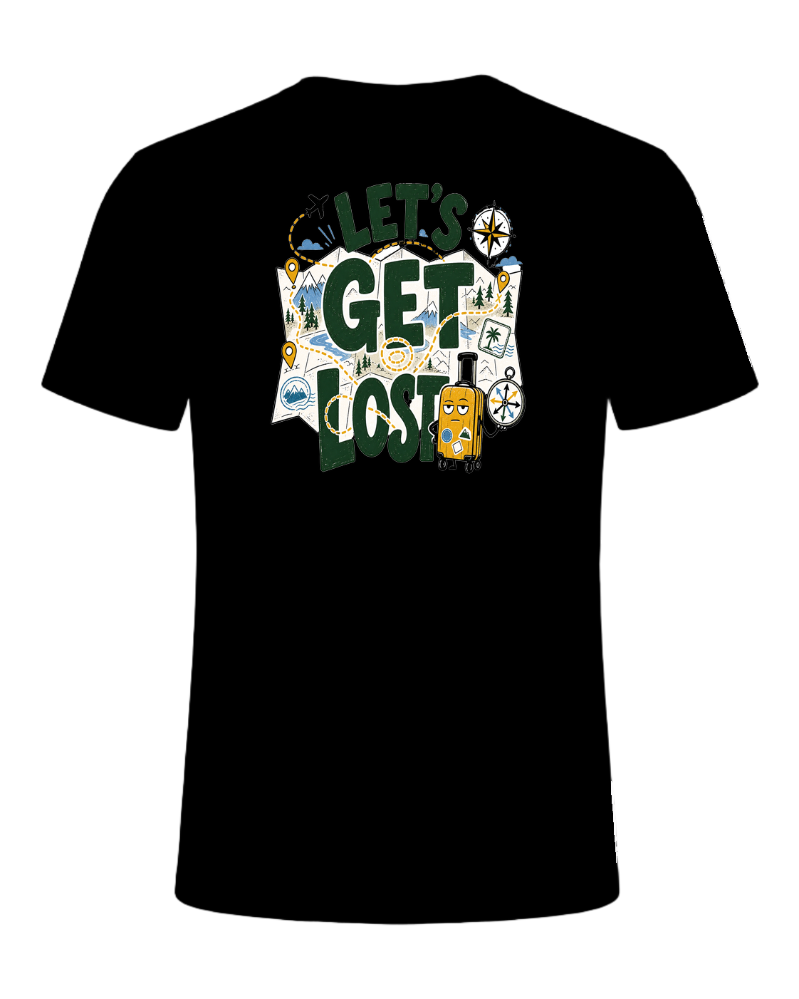LET'S GET LOST — Black