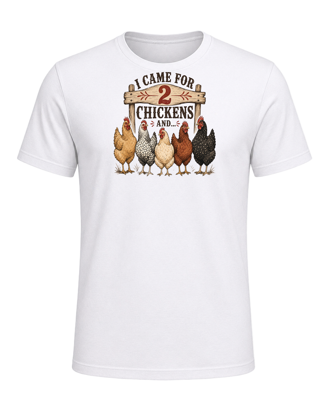 Chicken Math (Backyard Farmer) — White