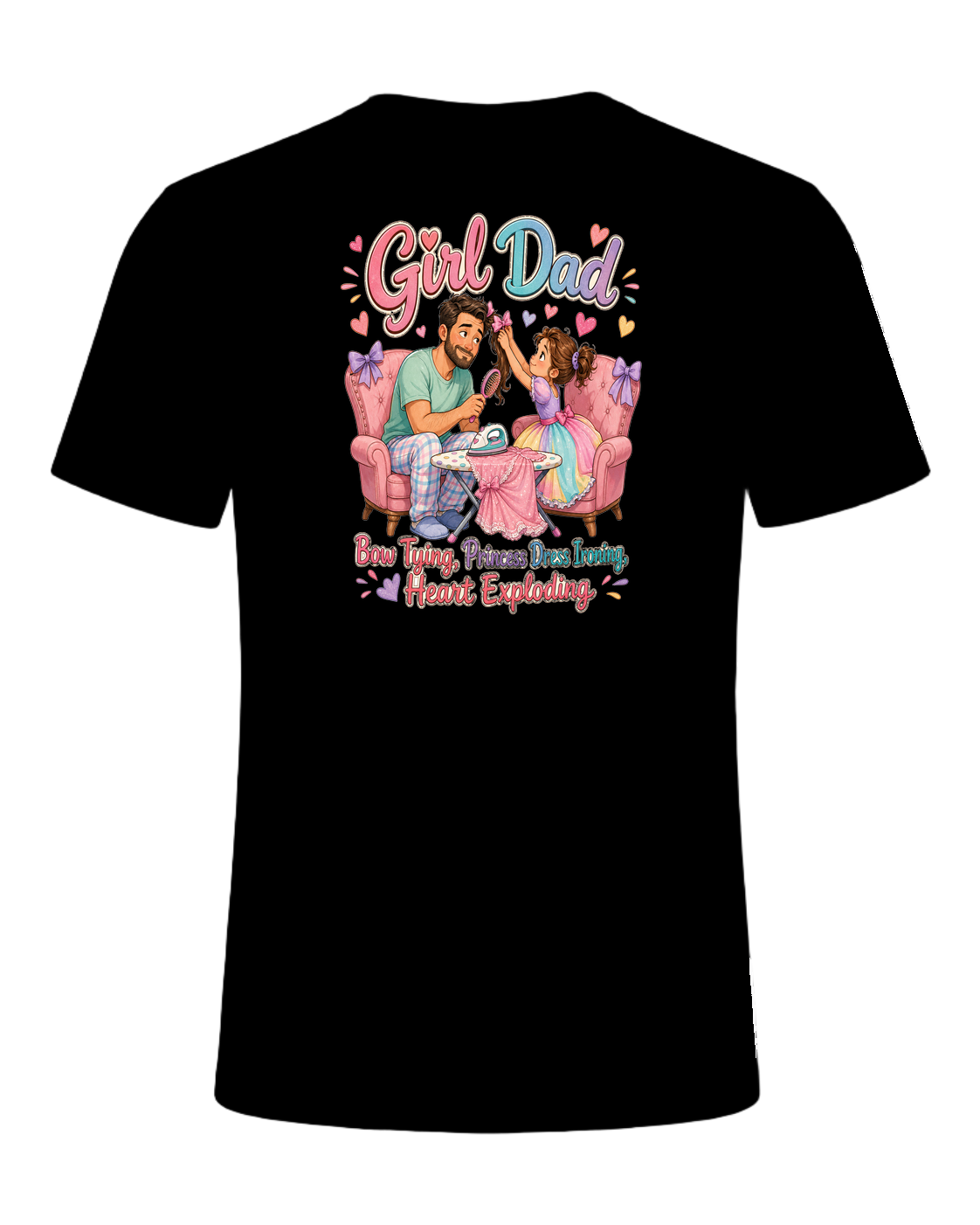 Girl Dad — Black