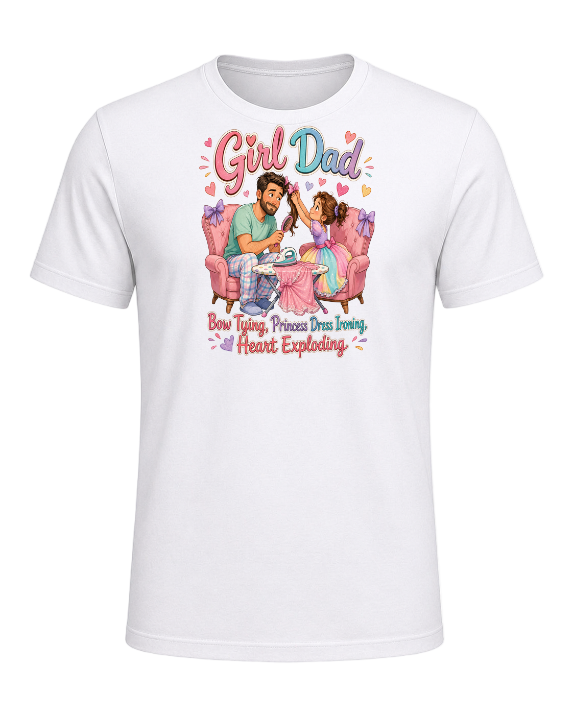 Girl Dad — White