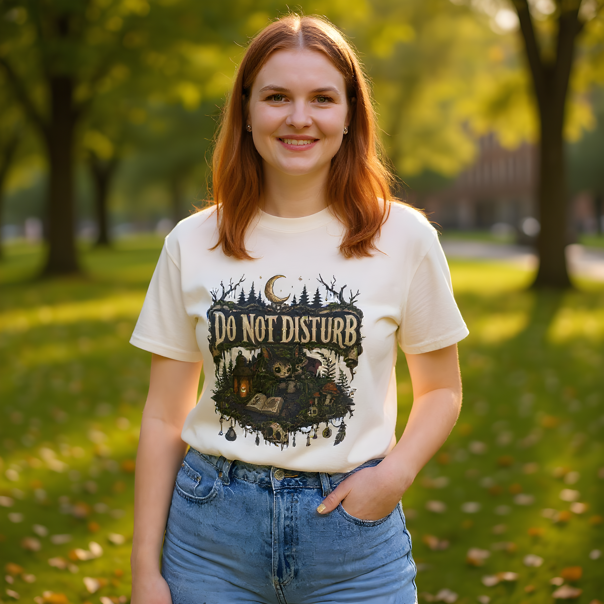 Cozy Gift T-Shirt — Do Not Disturb — relax chill t-shirt design
