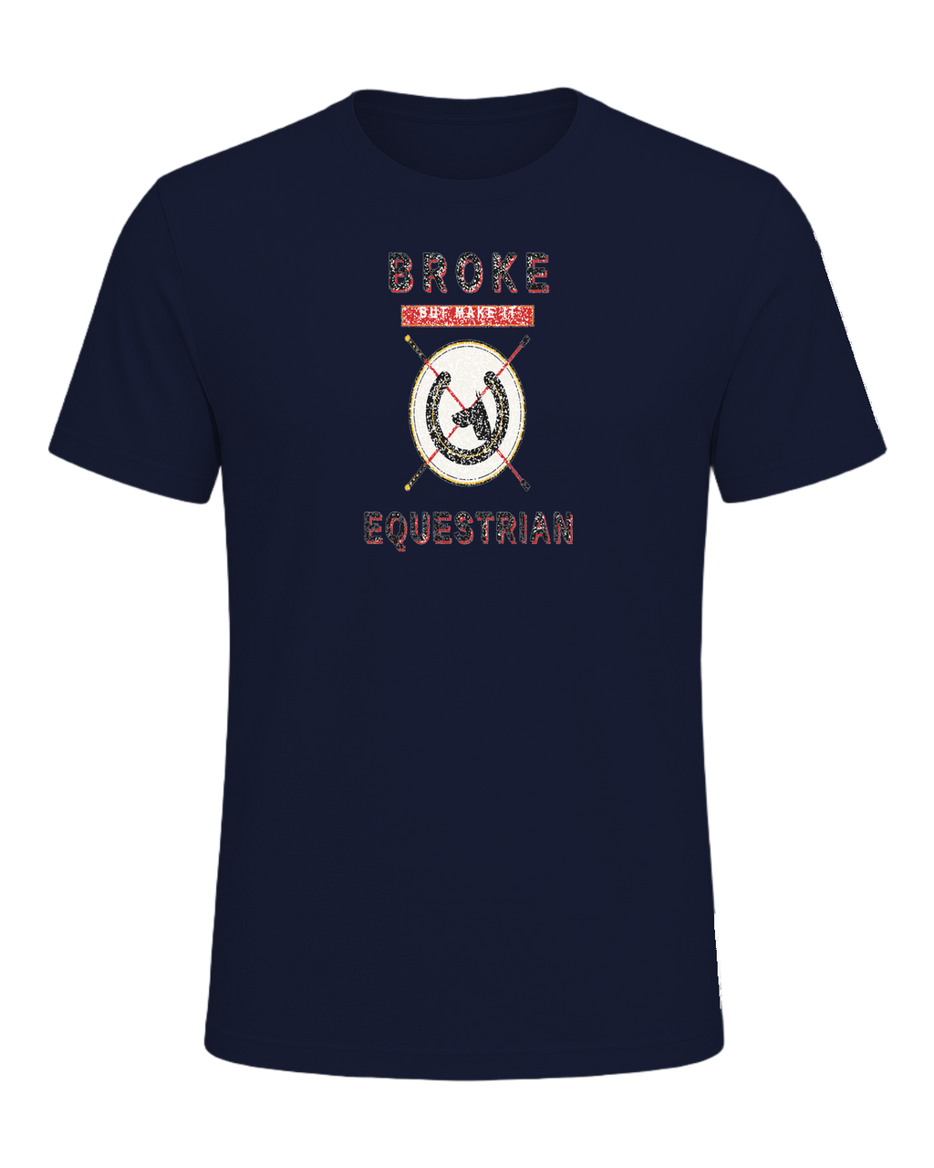 Broke But Make It Equestrian — Navy