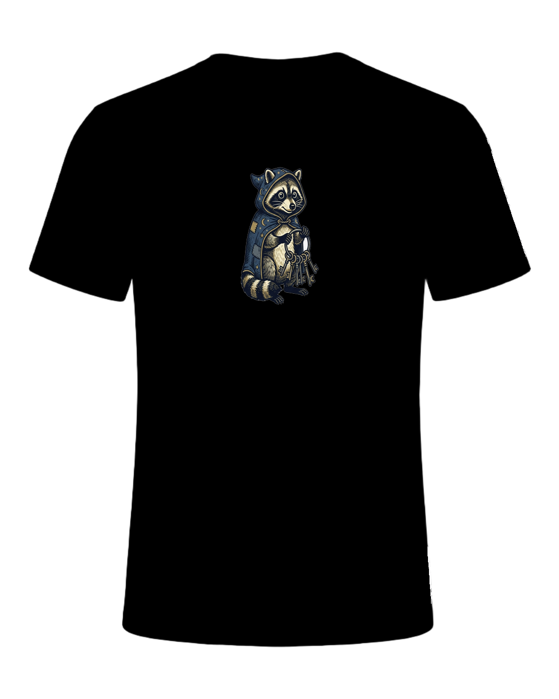 Raccoon Wizard Energy — Black