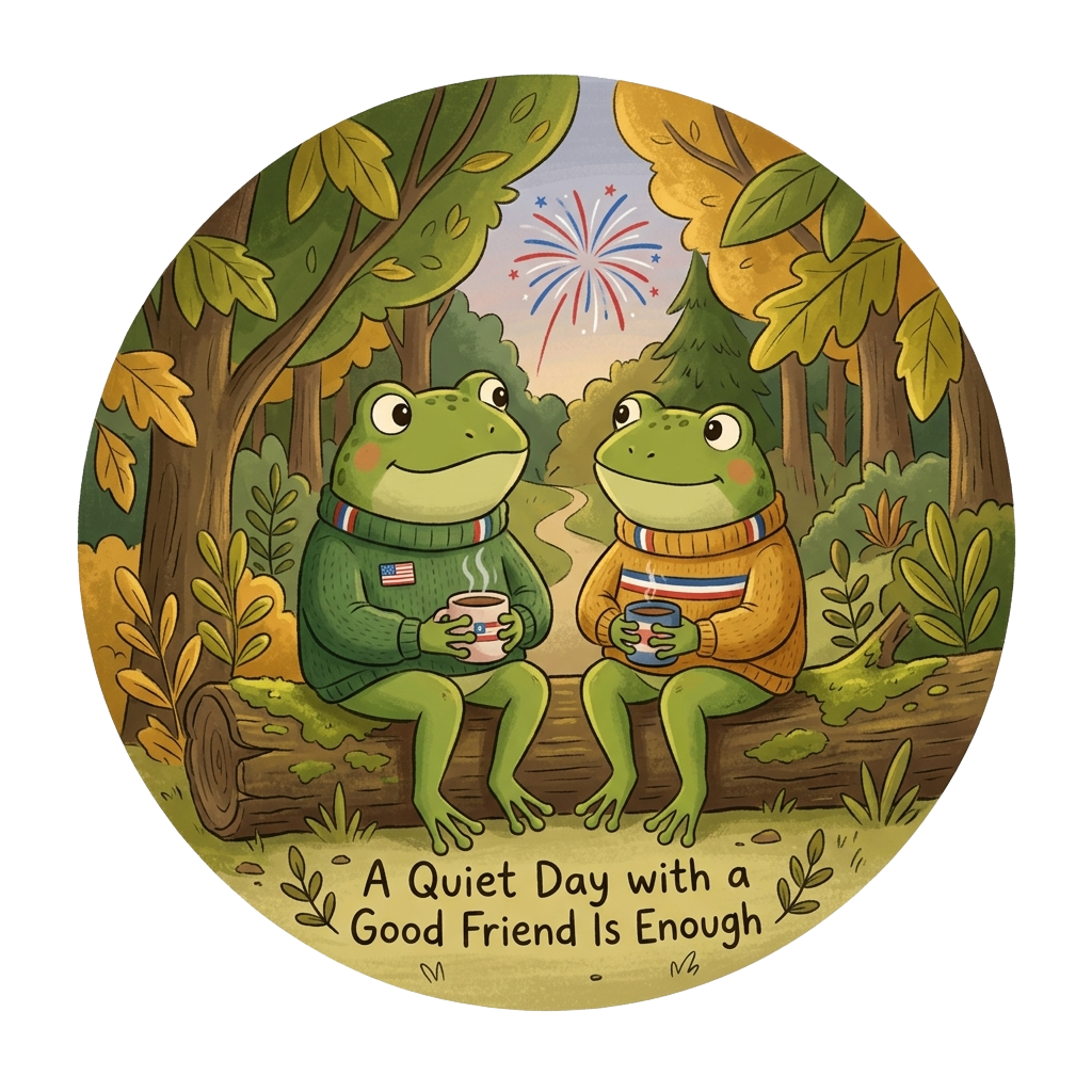 Cozy Frog Friends