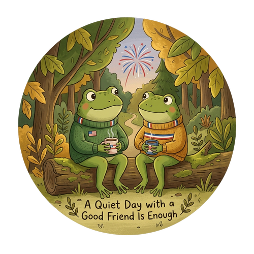 Cozy Frog Friends
