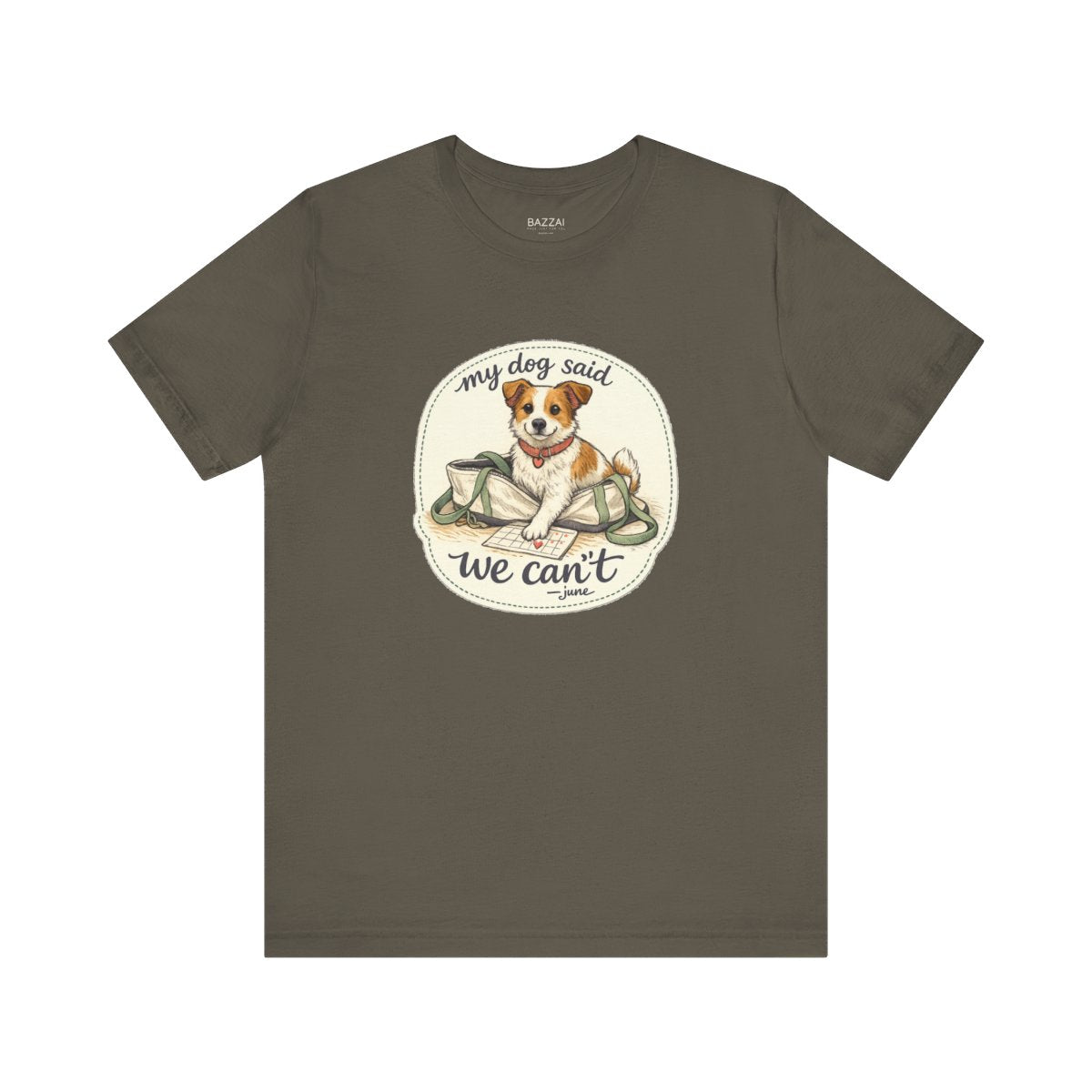 Dog Mom T-Shirt — Tiny Paw Approval Required — dog mom t-shirt design by June