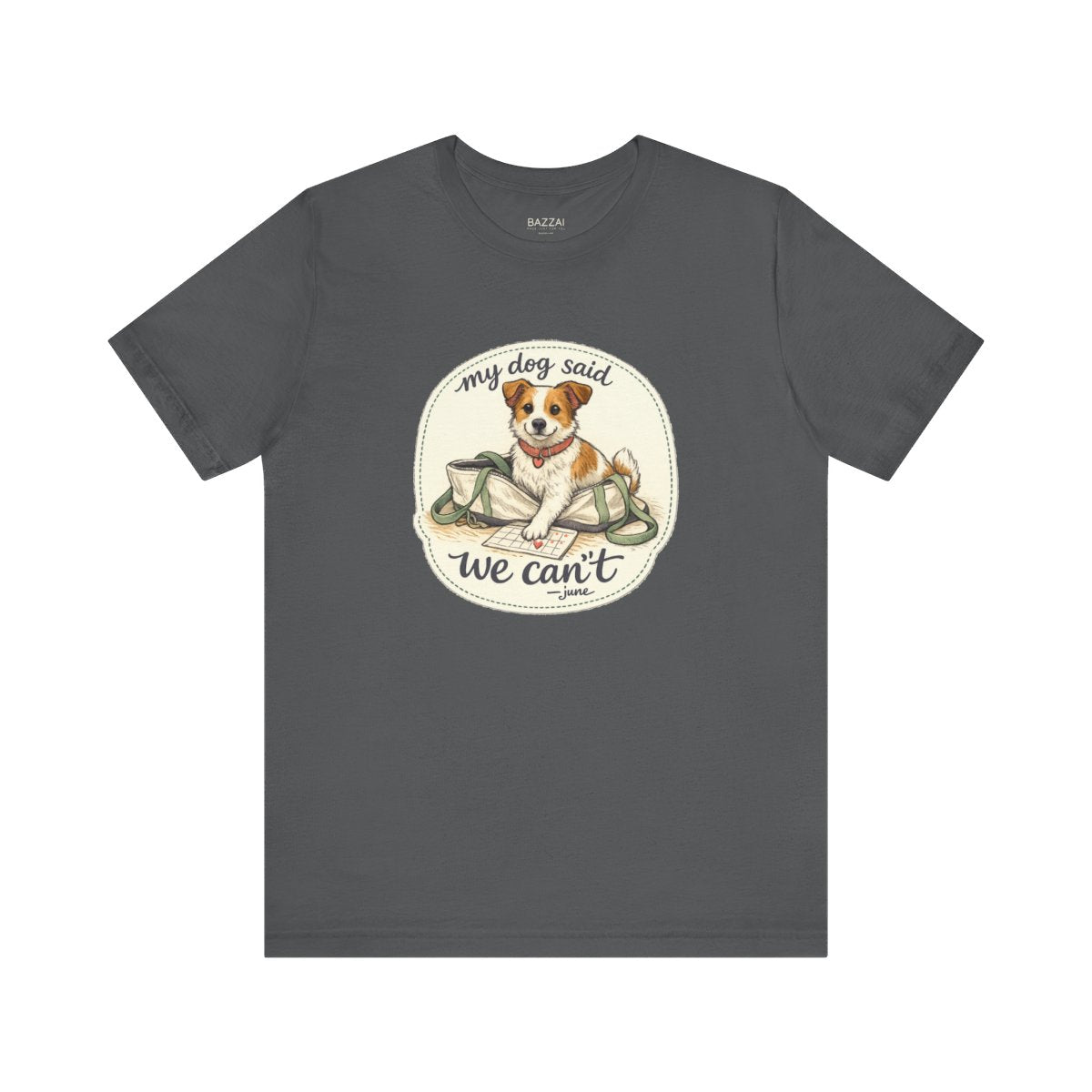 Dog Mom T-Shirt — Tiny Paw Approval Required — dog mom t-shirt design by June