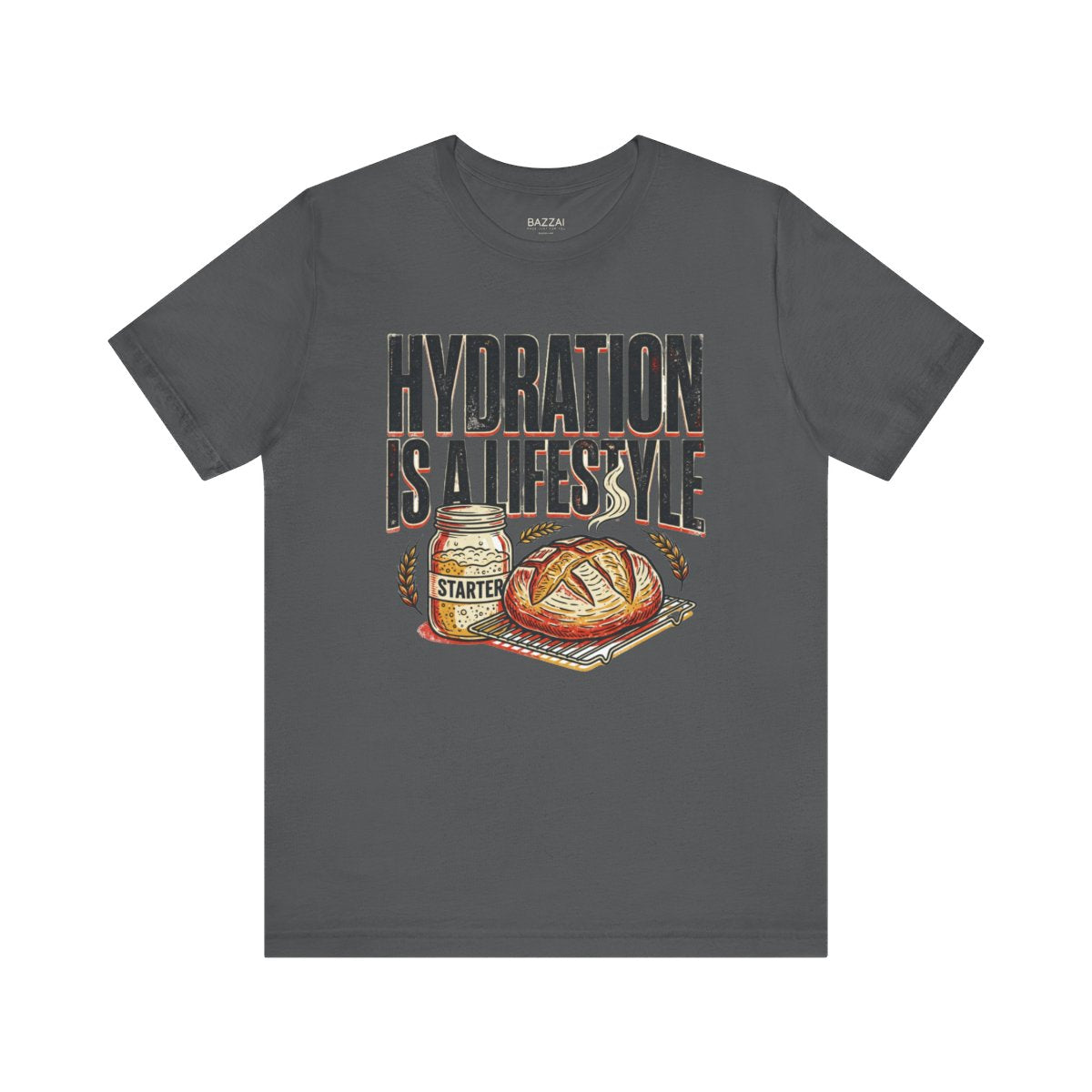 Funny Hydration T-Shirt — Hydration Is a Lifestyle — t-shirt design