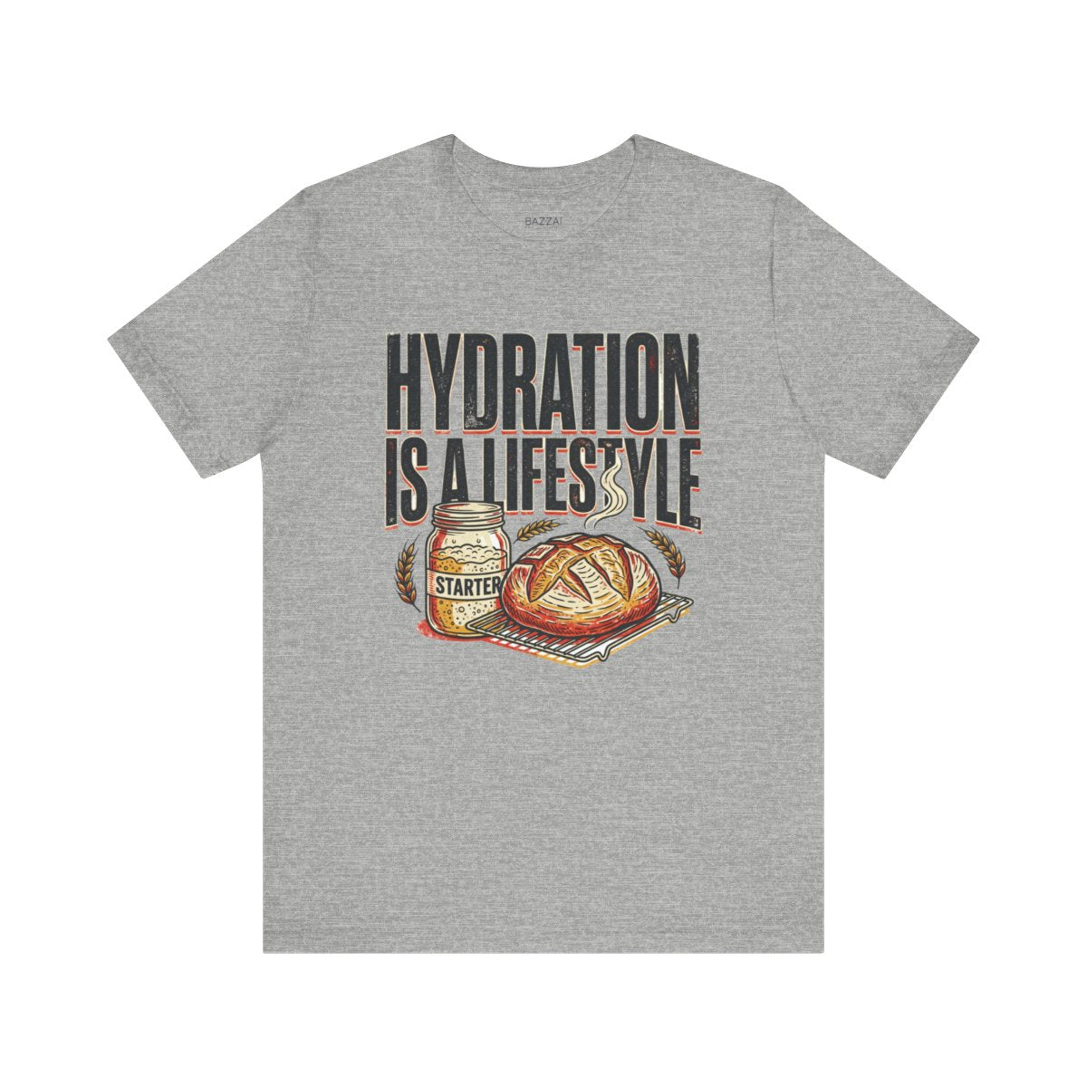 Funny Hydration T-Shirt — Hydration Is a Lifestyle — t-shirt design