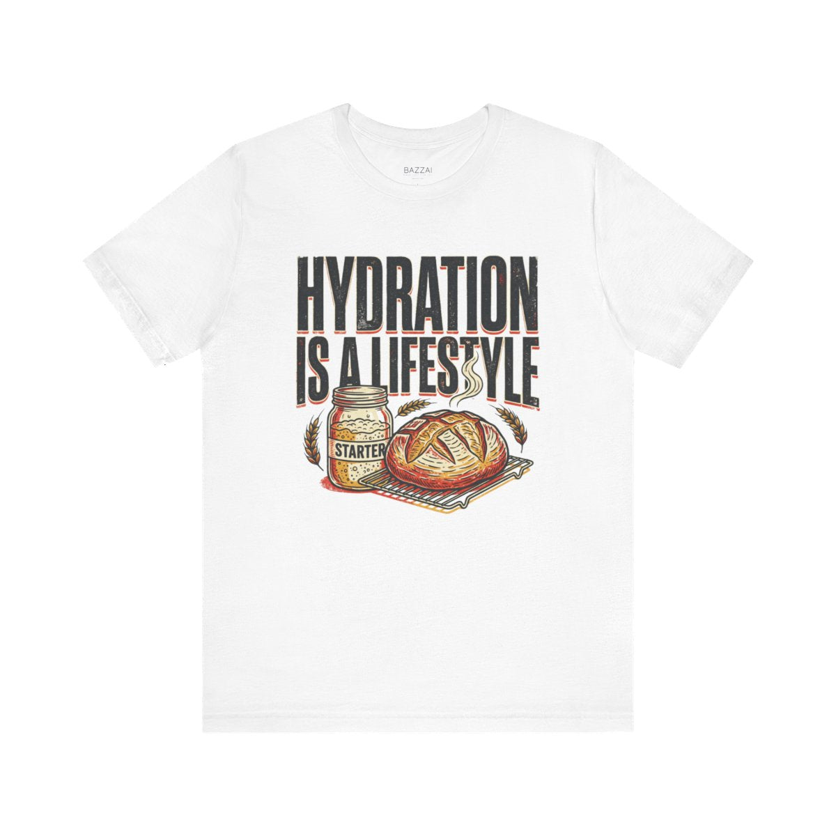 Funny Hydration T-Shirt — Hydration Is a Lifestyle — t-shirt design