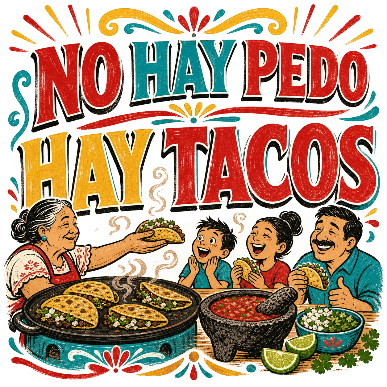 NO HAY PEDO HAY TACOS