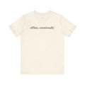 Deadpan Gift T-Shirt — Offline, Emotionally — t-shirt design