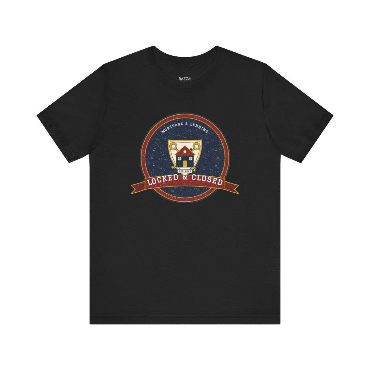 Loan Officer T-Shirt — Locked &amp; Closed — mortgage t-shirt design