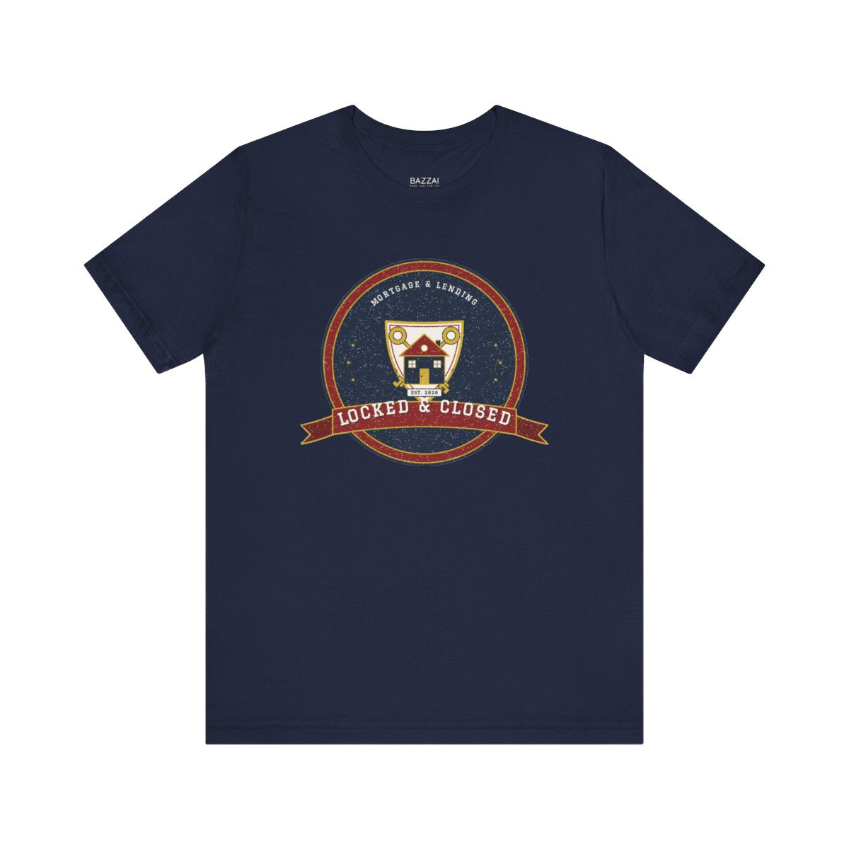 Loan Officer T-Shirt — Locked &amp; Closed — mortgage t-shirt design