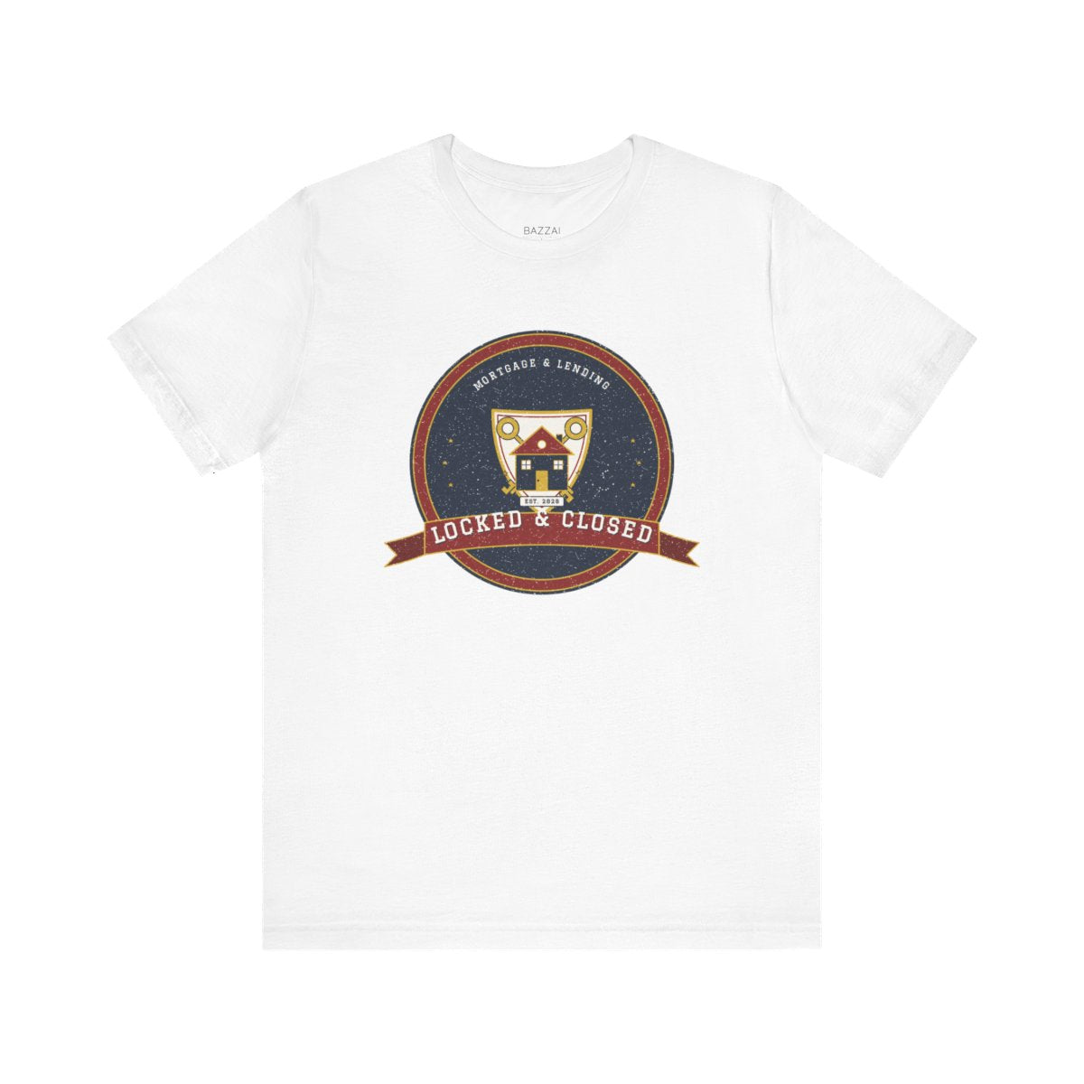 Loan Officer T-Shirt — Locked &amp; Closed — mortgage t-shirt design