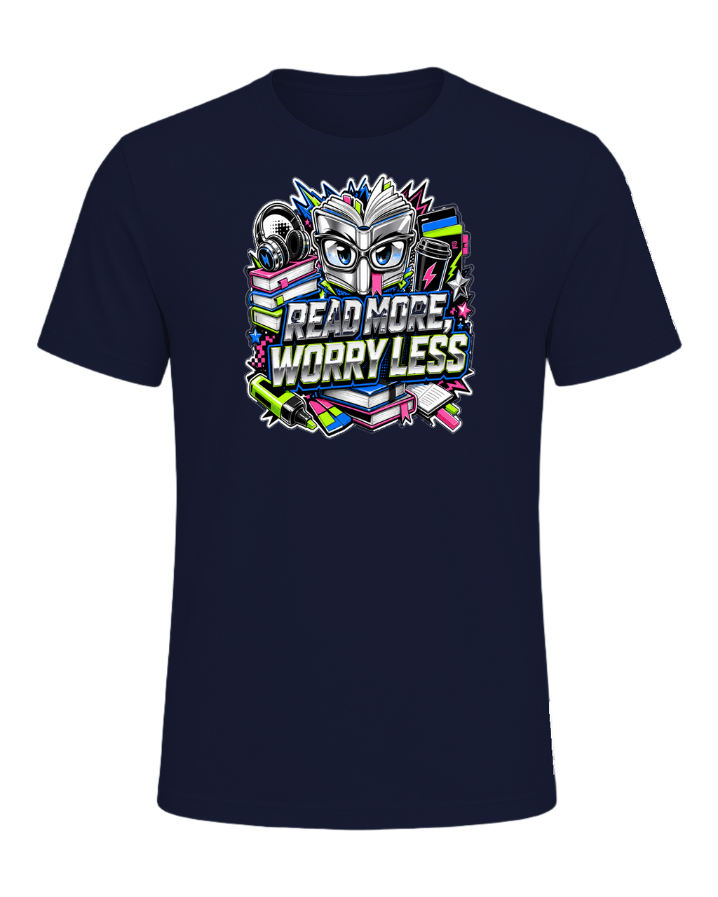 READ MORE, WORRY LESS — Navy