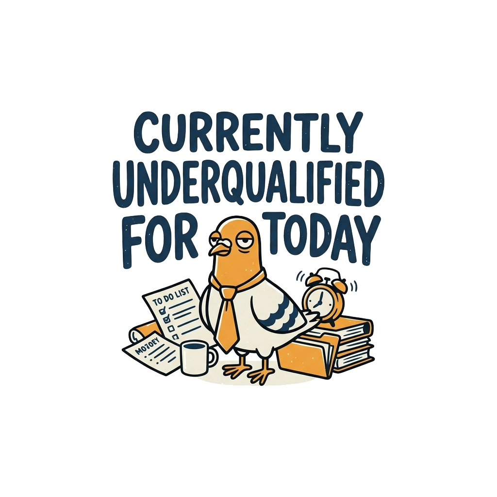 CURRENTLY UNDERQUALIFIED FOR TODAY