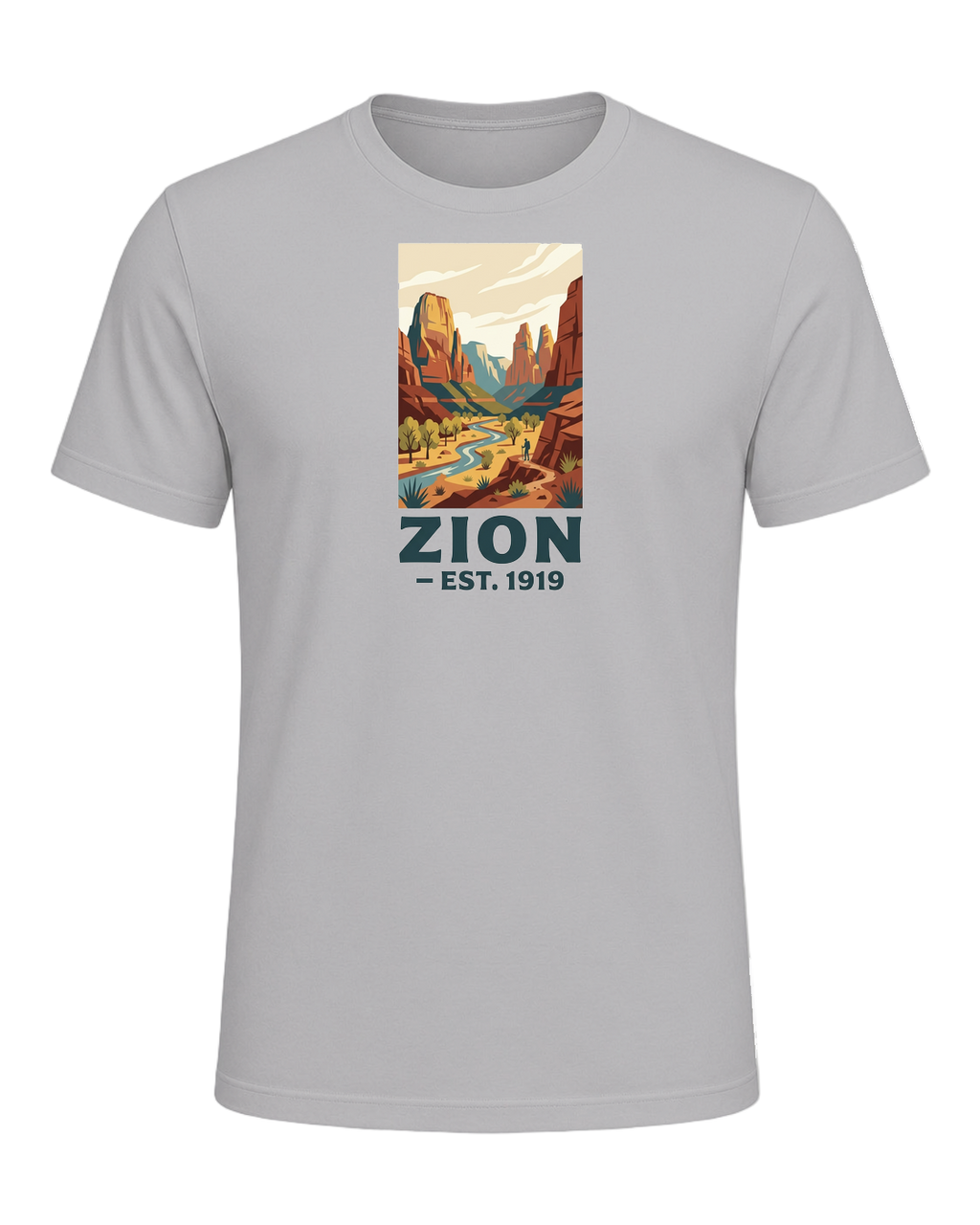 National Park Specific (WPA Style) — Athletic Heather