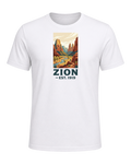 National Park Specific (WPA Style) — White