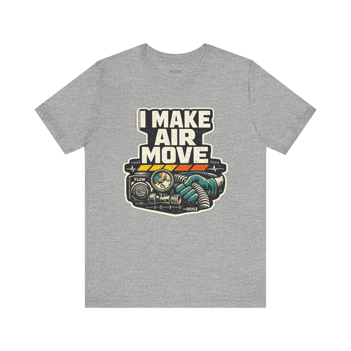 HVAC Gift T-Shirt — I Make Air Move — t-shirt design by Hank