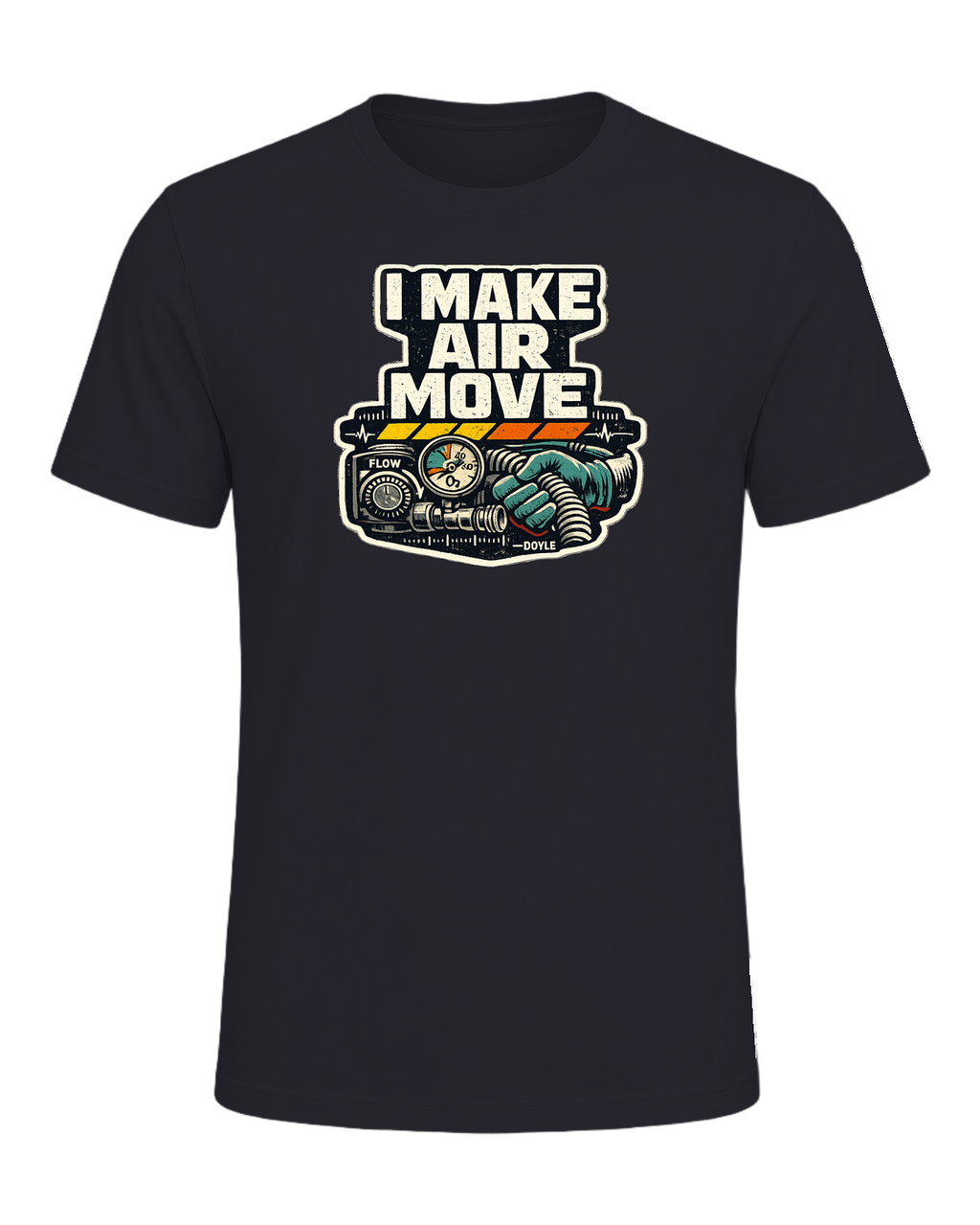 I Make Air Move Tee — Dark Grey