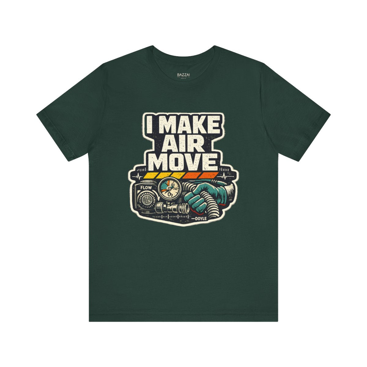 HVAC Gift T-Shirt — I Make Air Move — t-shirt design by Hank