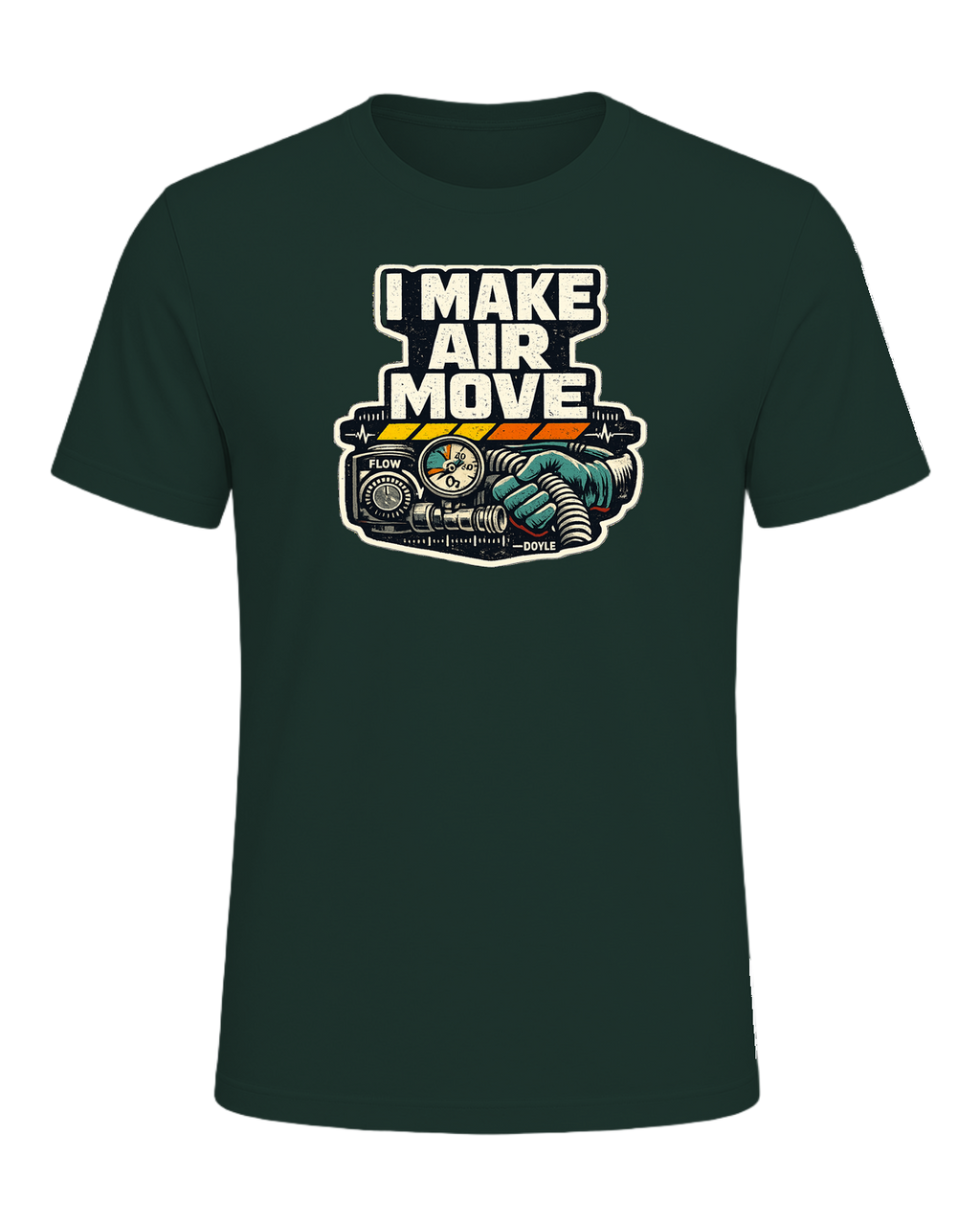 I Make Air Move Tee — Forest