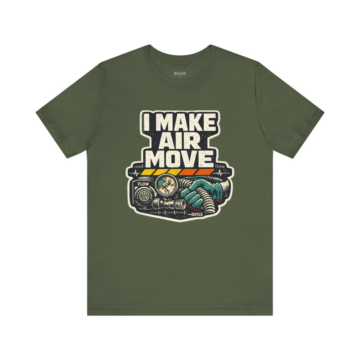 HVAC Gift T-Shirt — I Make Air Move — t-shirt design by Hank