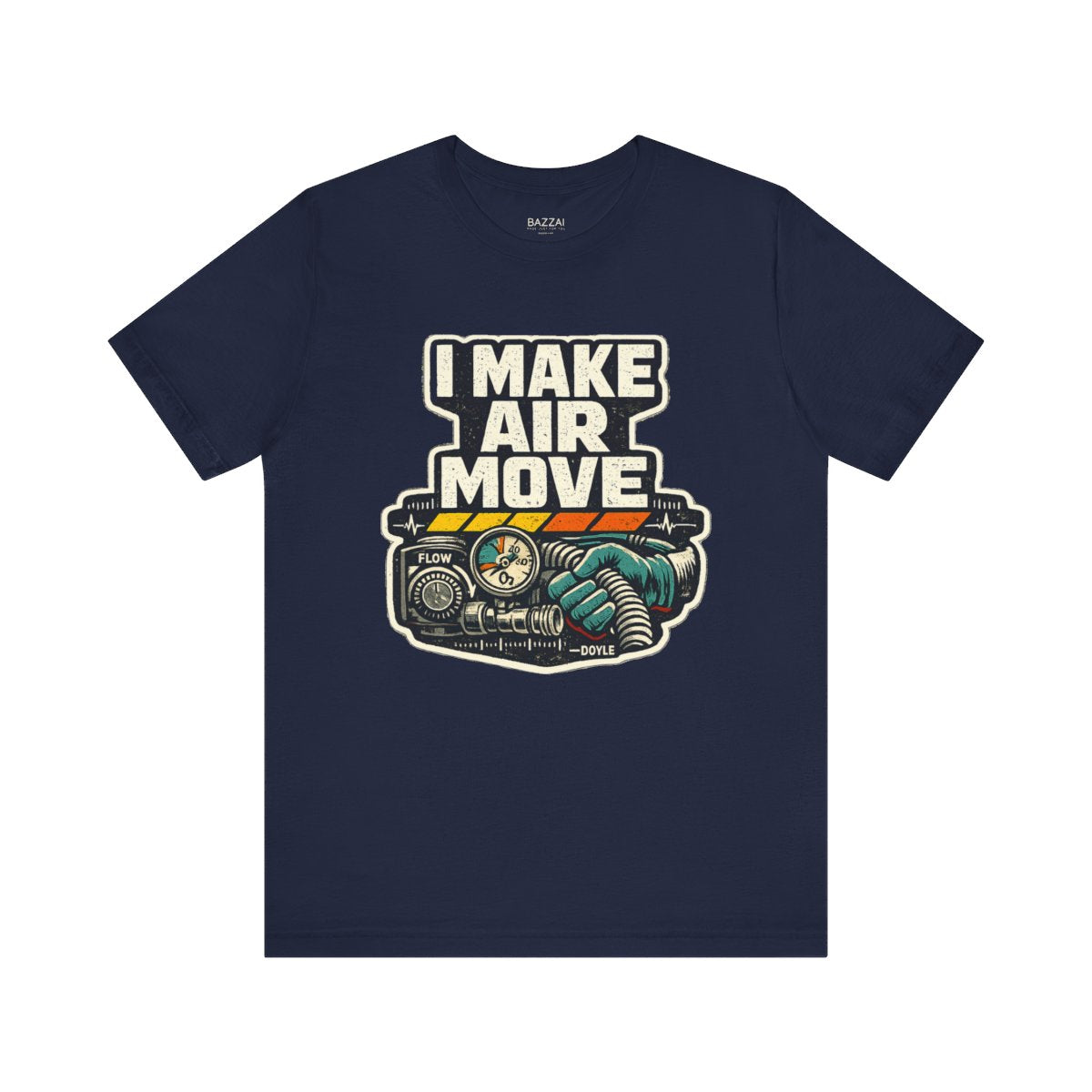 HVAC Gift T-Shirt — I Make Air Move — t-shirt design by Hank