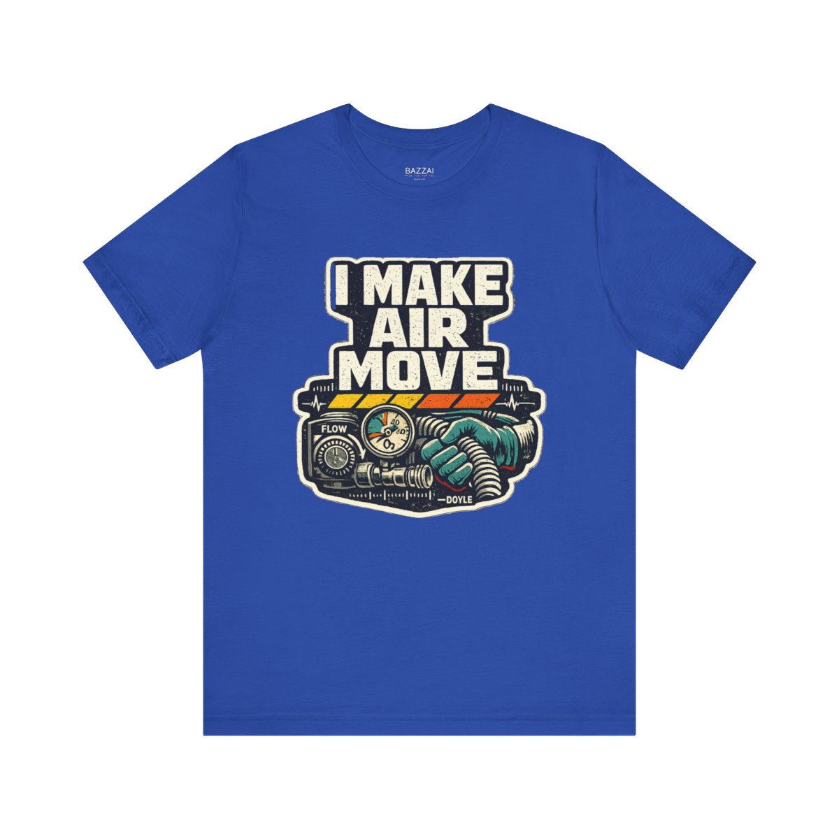 HVAC Gift T-Shirt — I Make Air Move — t-shirt design by Hank