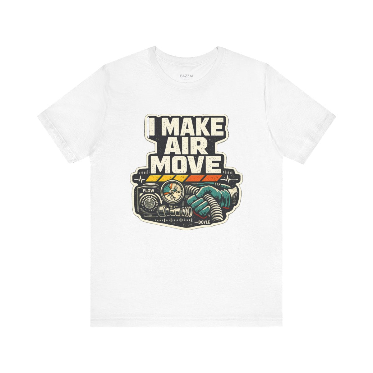 HVAC Gift T-Shirt — I Make Air Move — t-shirt design by Hank