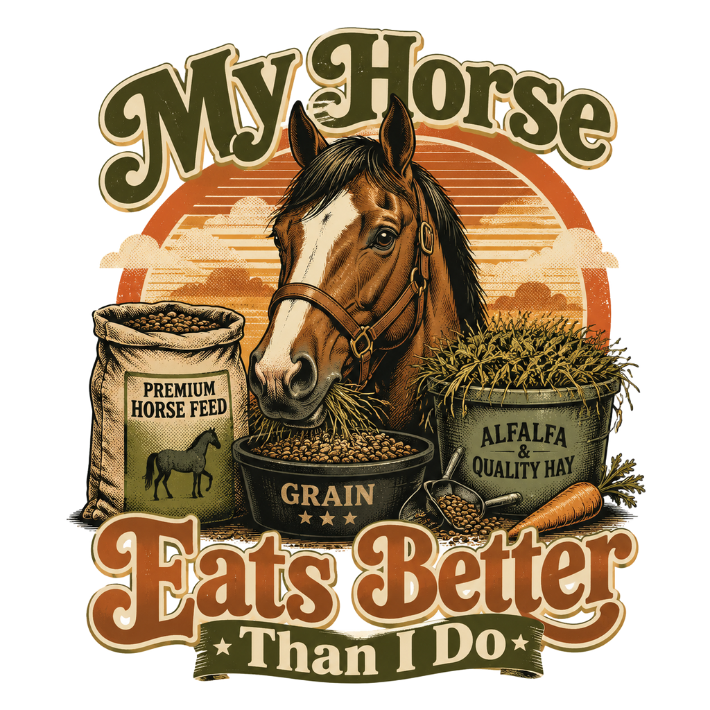 My Horse Eats Better Than I Do