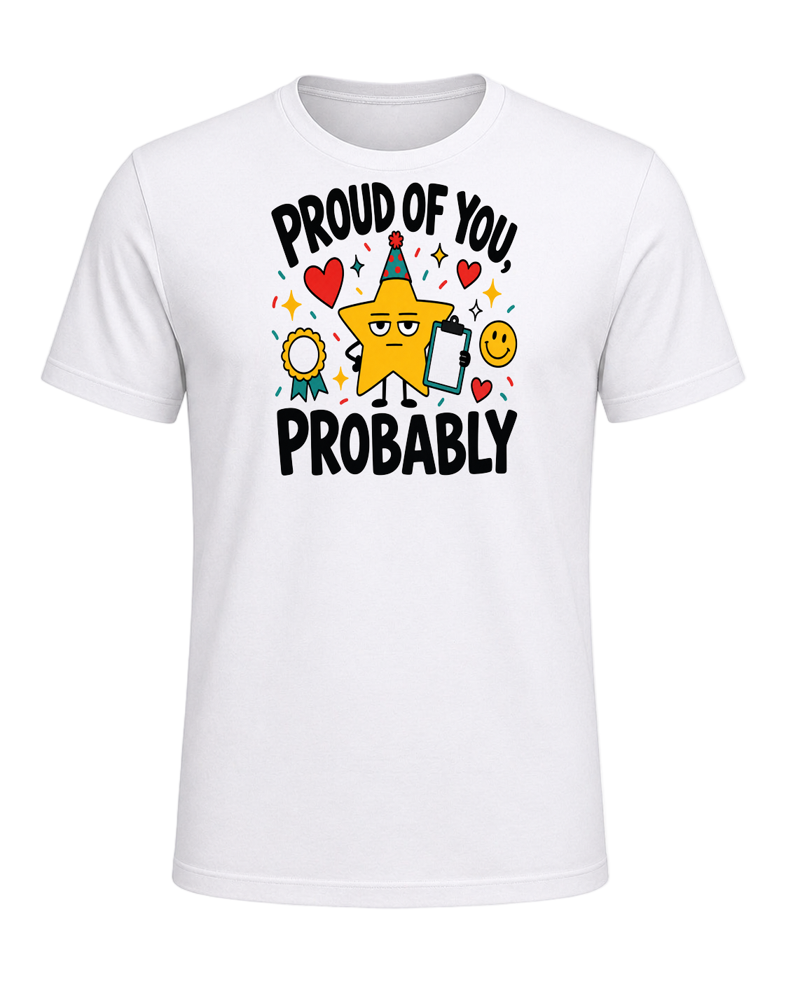 PROUD OF YOU, PROBABLY — White