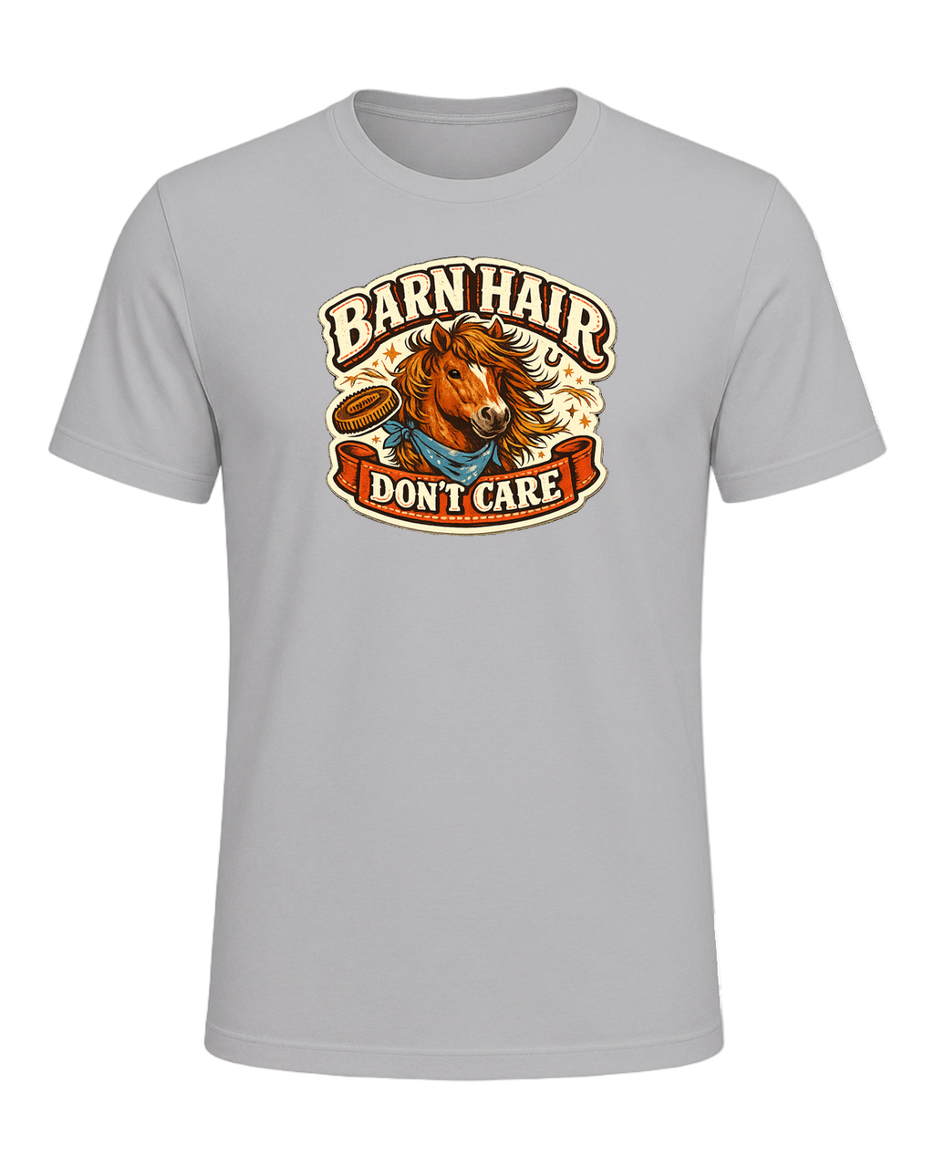 Barn Hair Don't Care Tee — Athletic Heather