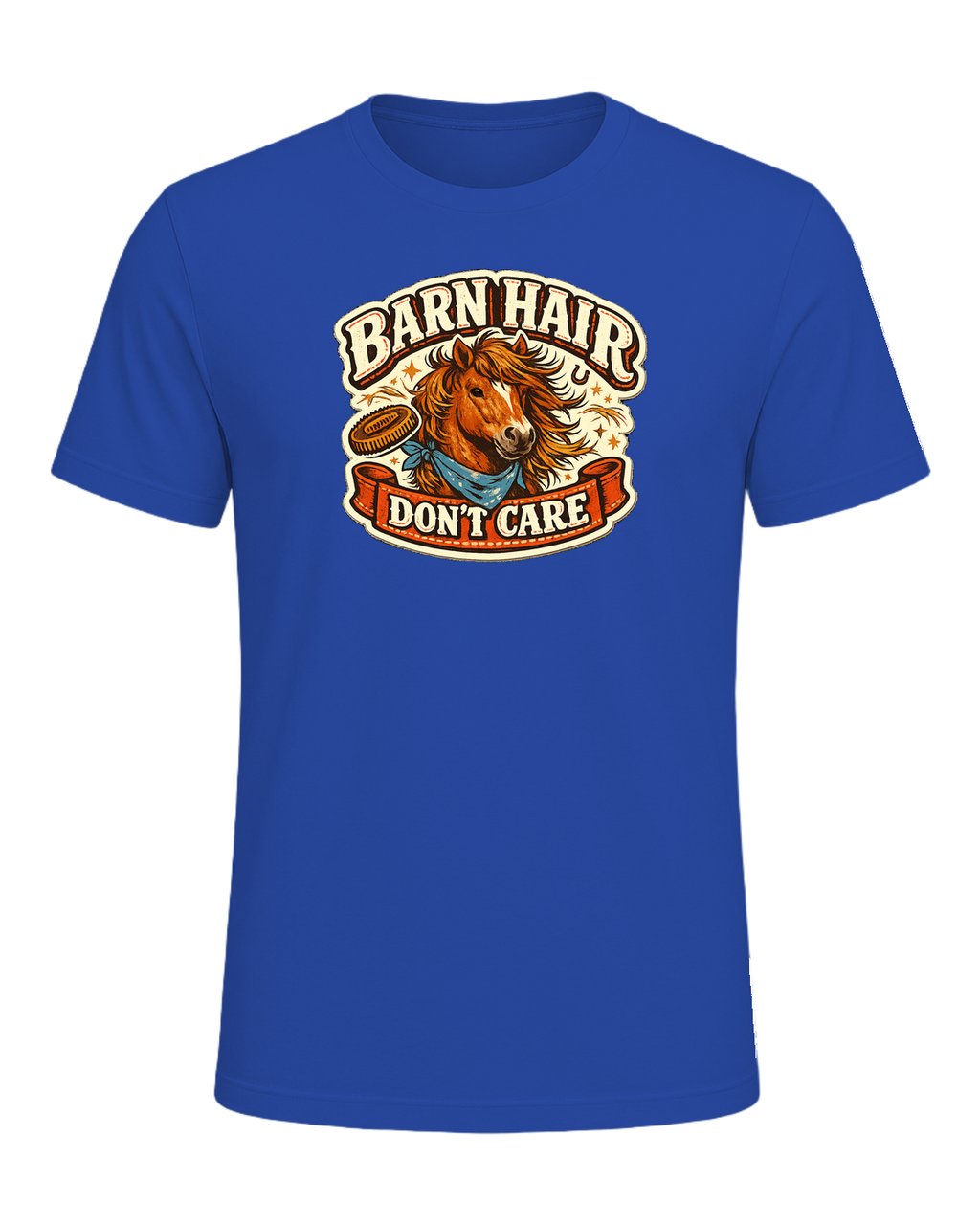 Barn Hair Don't Care Tee — True Royal