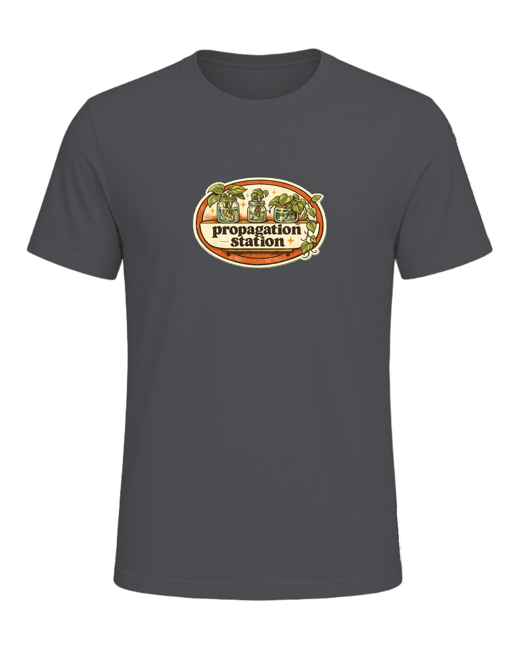 Propagation Station Tee — Asphalt