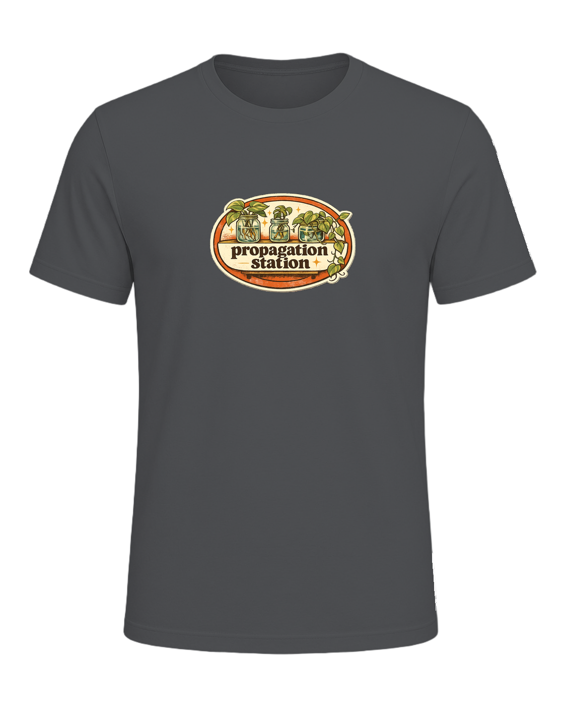 Propagation Station Tee — Asphalt