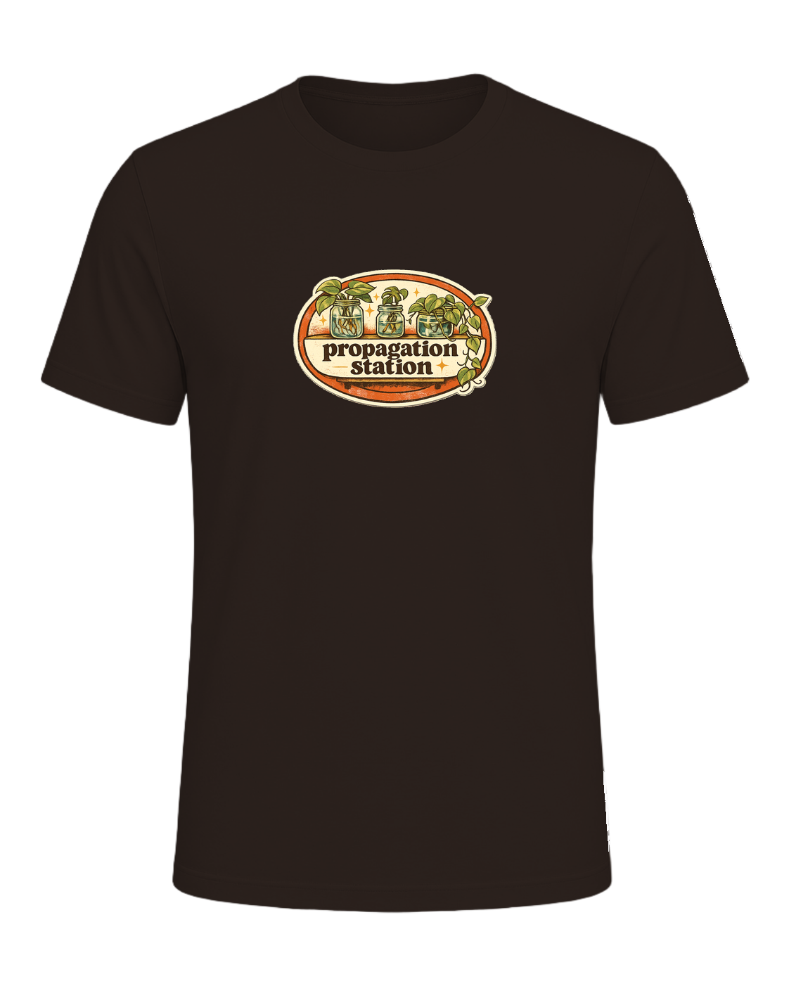 Propagation Station Tee — Brown