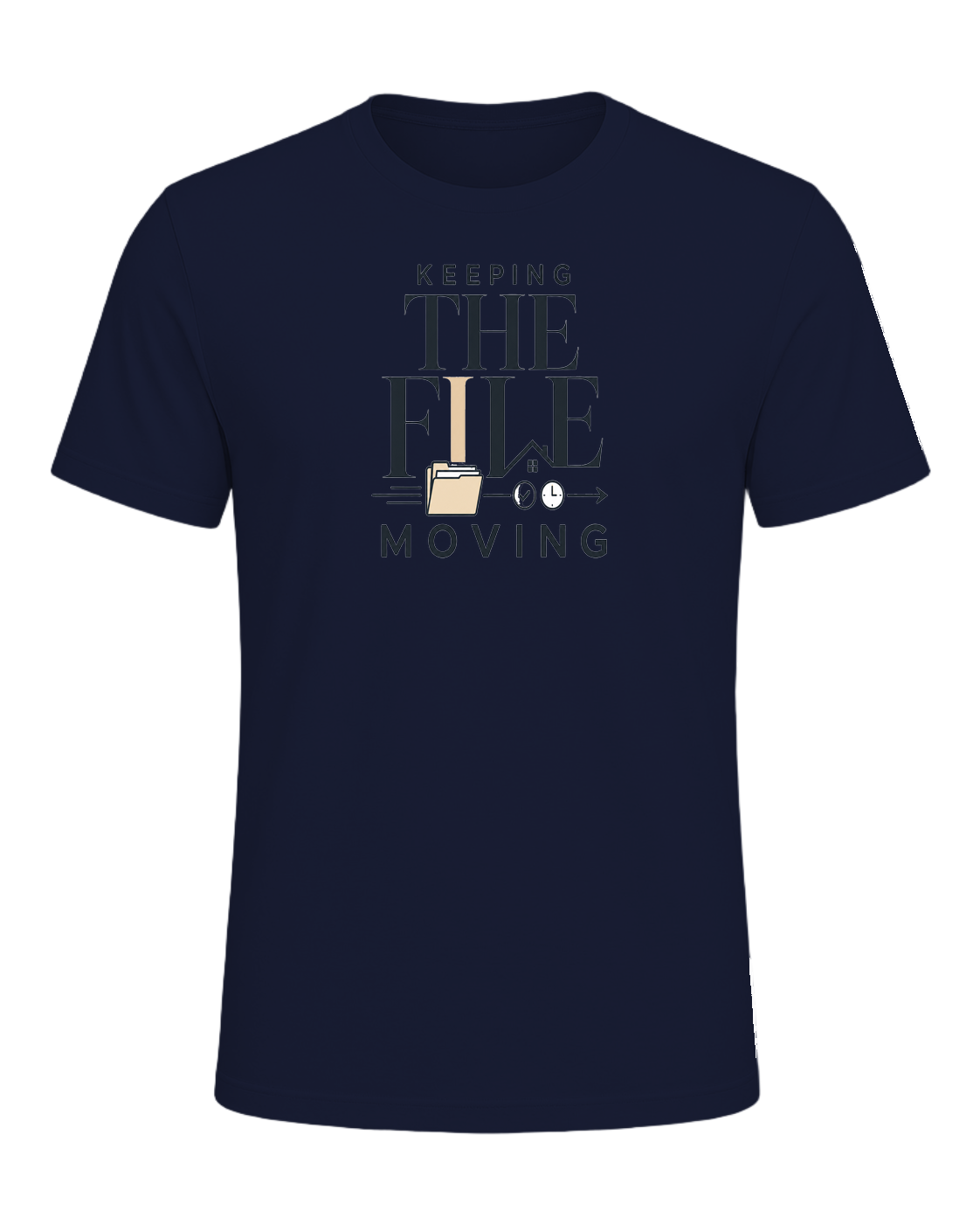 KEEPING THE FILE MOVING — Navy