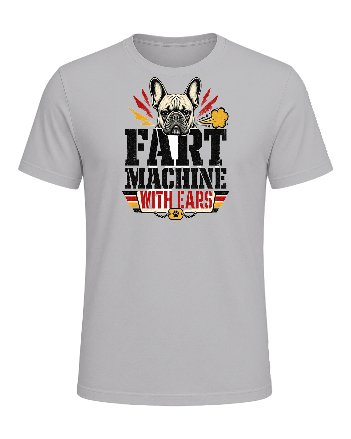 FART MACHINE WITH EARS — Athletic Heather