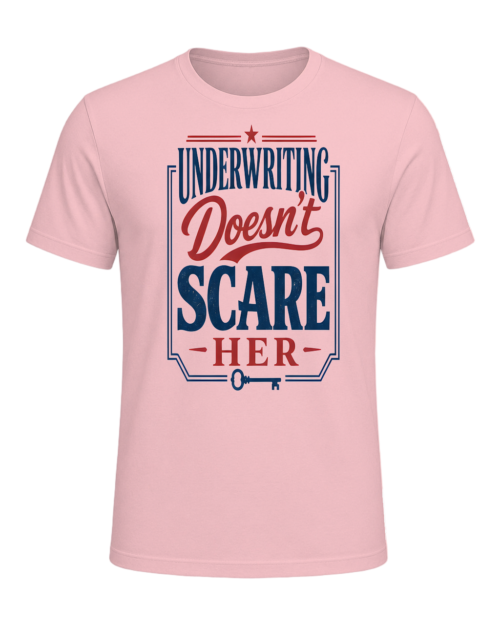 UNDERWRITING DOESN'T SCARE HER — Pink