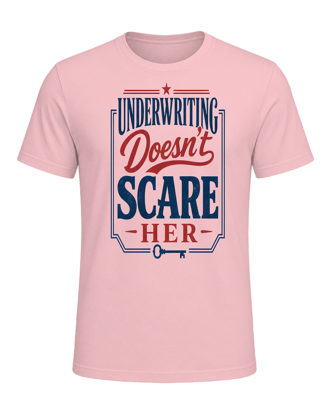 UNDERWRITING DOESN'T SCARE HER — Pink