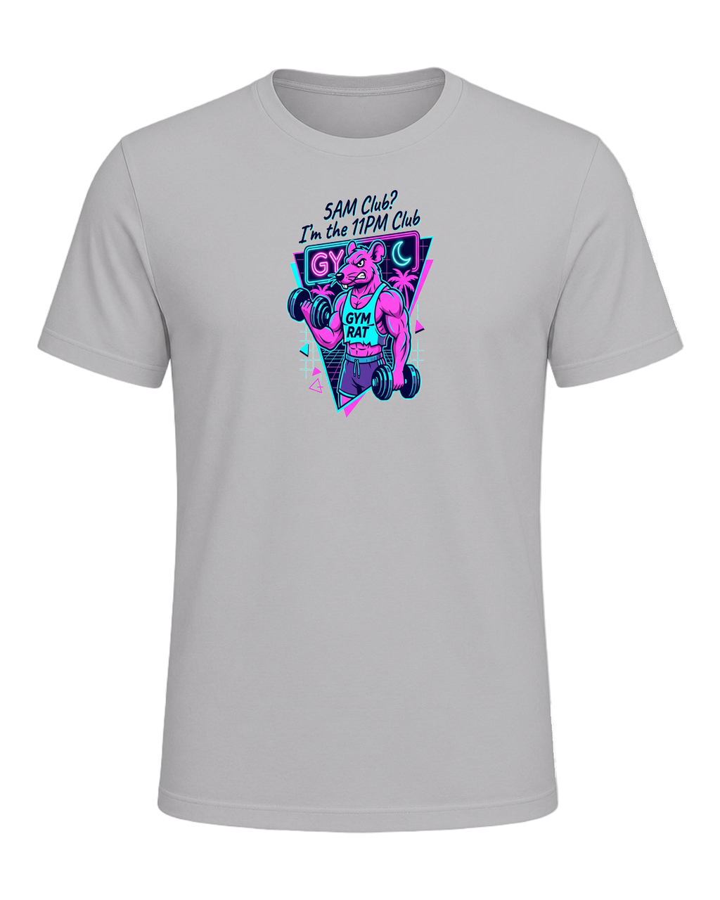 Gym Rat Night Owl — Athletic Heather