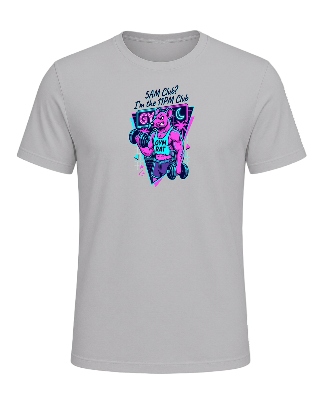 Gym Rat Night Owl — Athletic Heather