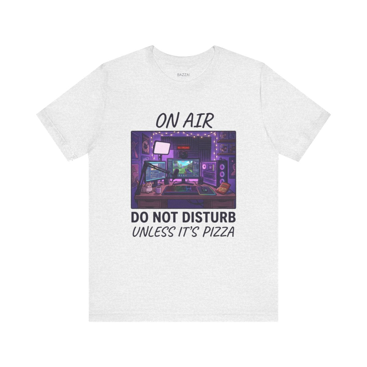 Streamer Gift T-Shirt — Live, Nightly, to Four People — t-shirt design