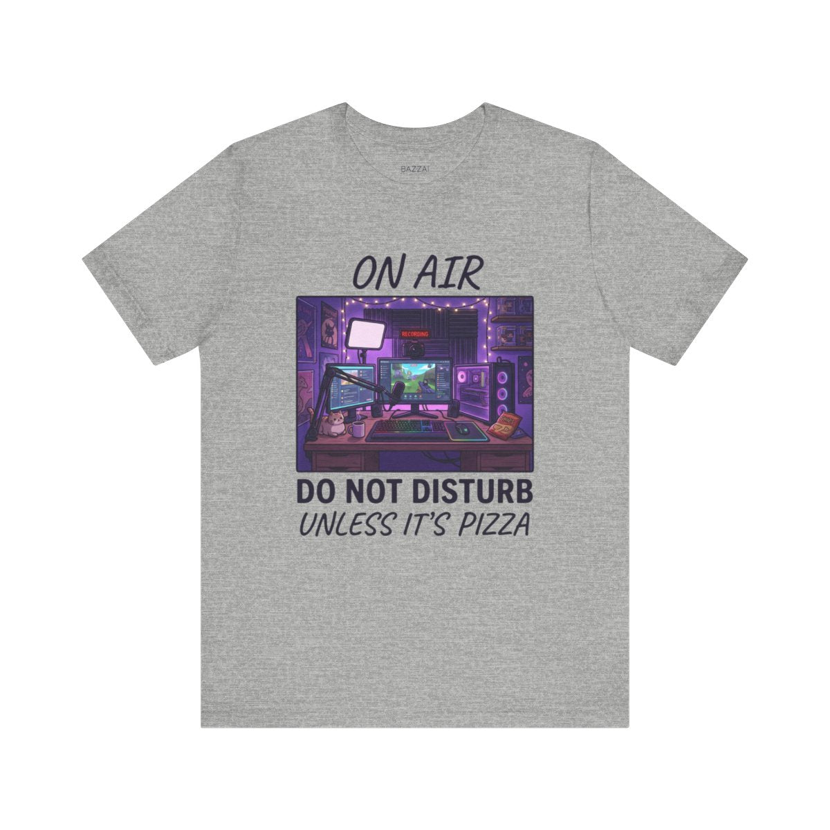 Streamer Gift T-Shirt — Live, Nightly, to Four People — t-shirt design