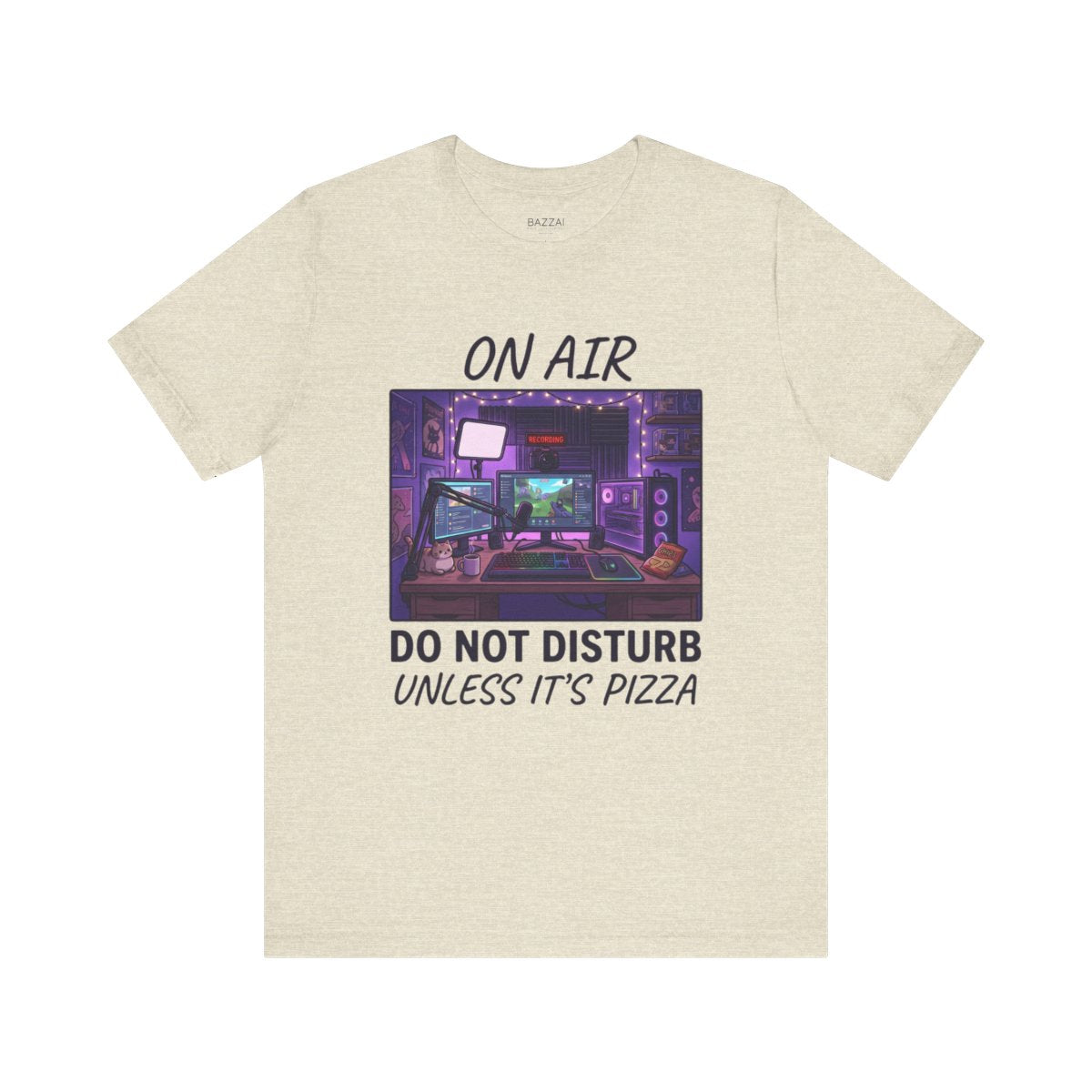Streamer Gift T-Shirt — Live, Nightly, to Four People — t-shirt design