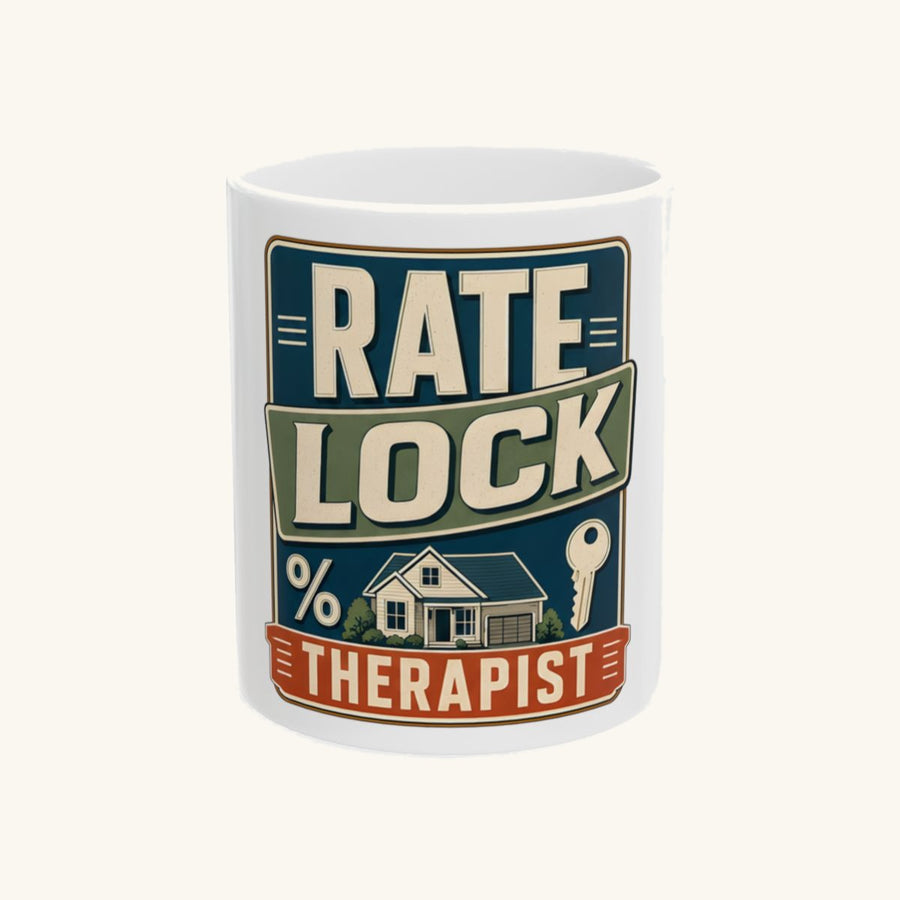 RATE LOCK THERAPIST - Vintage Crest Mug