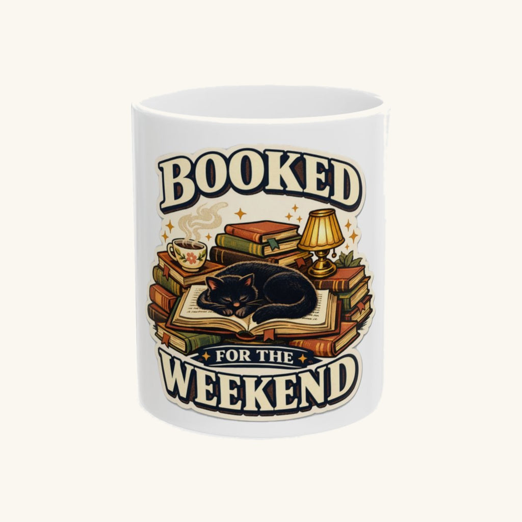 Booked For The Weekend Tee Mug